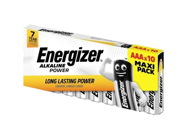 Energizer Family Pack - Alkalisk - Sylindrisk - AAA - Svart - Grønn - Rød - Gul (630066)