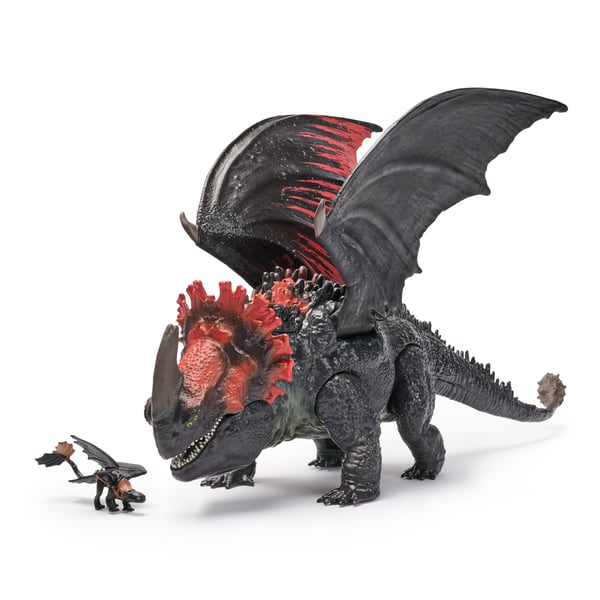 Spin Master Dragons Movie drakfigur Red Death Chomping Rampage