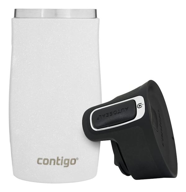 Contigo West Loop Mini lämpömuki 300ml - valkoinen metallivärinen