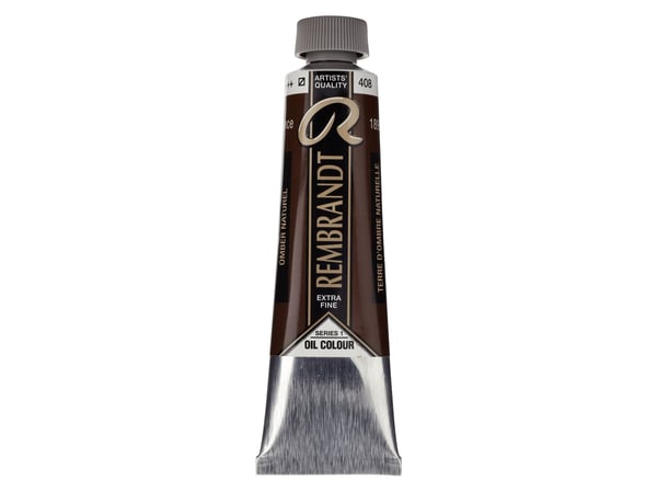 Rembrandt oljefärg tub Raw Umber 408