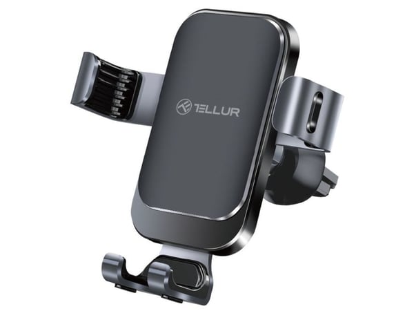 Tellur CMH20, Mobiltelefon / smartphone, Passiv hållare, Bil, Svart