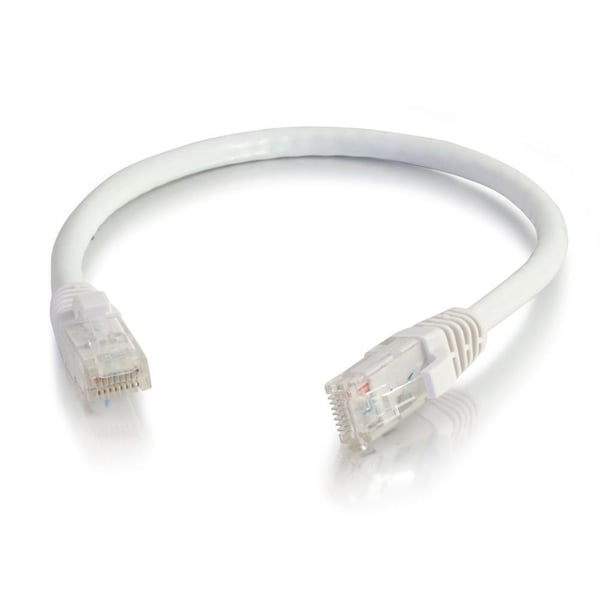 C2G Cat6a Booted Shielded (STP) Network Patch Cable - Koblingskabel - RJ-45 (hann) til RJ-45 (hann) - 2 m - STP - CAT 6a - formstøpt, uten hindring...
