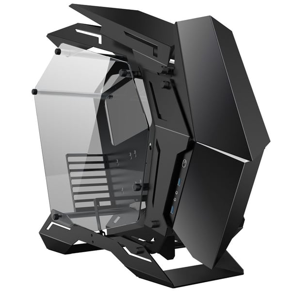 Jonsbo MOD3 Full Tower PC-kabinett ATX, EATX, ITX, micro ATX, herdet glass, svart