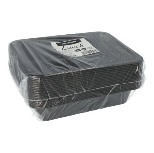 Papstar 96552, Polypropylen (PP), Svart, 227 mm, 178 mm, 45 mm, 20 styck