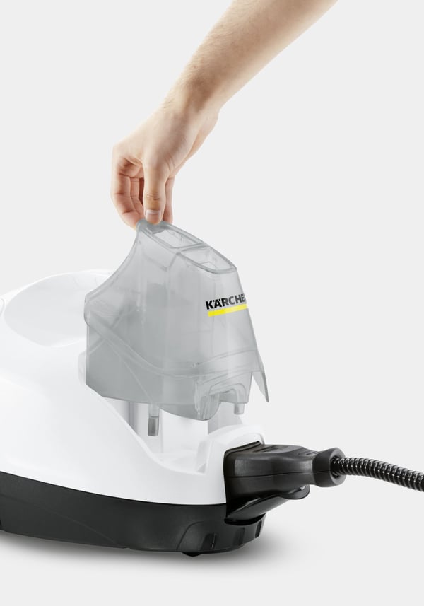 Kärcher SC 4 EasyFix IRON, Sylinterillinen höyrypuhdistin, 0,8 L, Musta, Valkoinen, 50 cm, 100 cm, 4 m