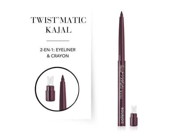Bourjois Twist Kajal, Krem, Blyant, Rød, Henna''dorable, 1 ml, Unisex