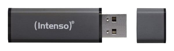 Intenso Alu Line - USB flash-enhet - 32 GB - USB 2.0 - antracit