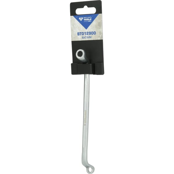 KS TOOLS Werkzeuge-Maschinen GmbH Kaksipäinen rengasavain, kampi, 6 x 7 mm (BT012900)