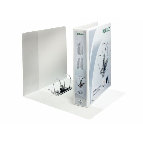 Leitz Esitysmappi 180° FSC® PP A4+/75 mm, A4, Muovi, Valkoinen, 500 arkkia, 6 cm, 8 cm