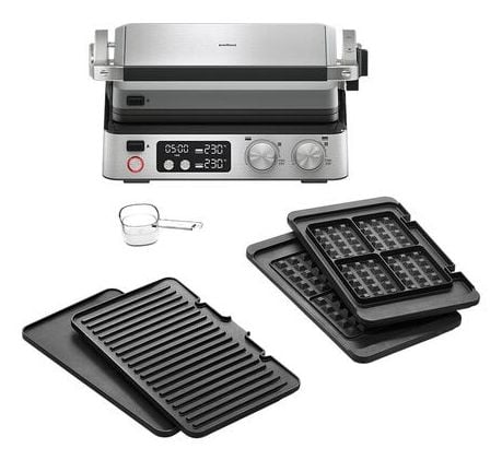 Braun MultiGrill 7 CG 7044 kontaktgrill 2000 W, svart