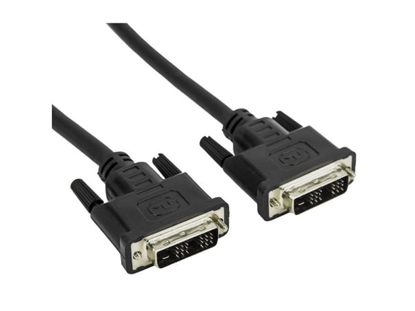 TECHly - DVI-kabel - enkeltlenke - DVI-D (hann) til DVI-D (hann) - 5 m