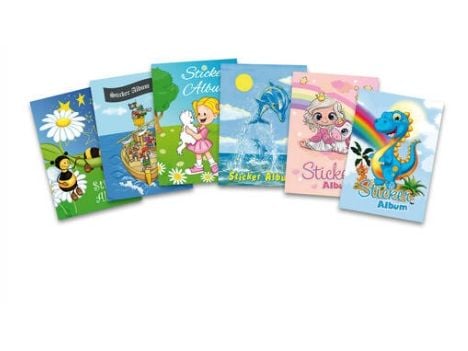 HERMA tarra-albumi "Frieda & Friends", DIN A5 16 sivua, päällystetty erikoispaperi, tarrat imm again - 1 kpl (15424)