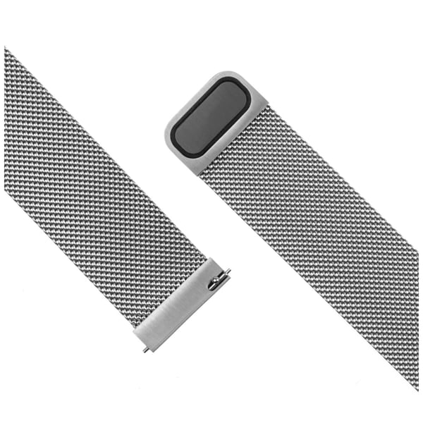 FIXED - Slinga för smart klocka - 22 mm, snabbkoppling - silver