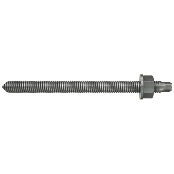 Fischer RG, M10, Stål, Fullt gjenget stang, 130 mm, 10 stykker