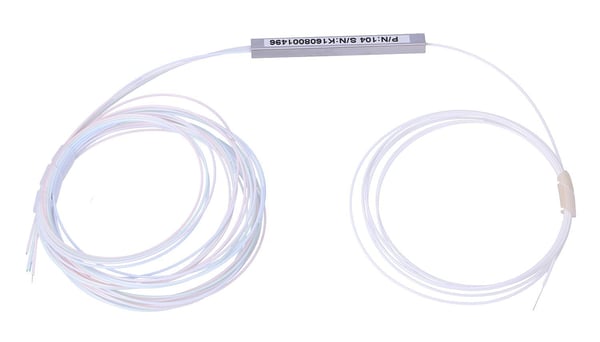 Extralink 1:4 PLC SPLITTER WITHOUT CONNECTOR 900UM 1.5M STEEL BOX, Kaapelin jakaja, Valkoinen, Lasikuitu, Terästä, 15 mm, 110 mm, 215 mm