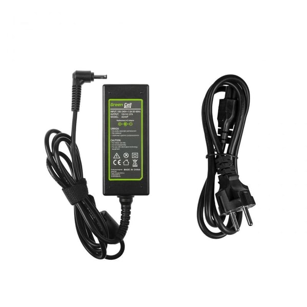 Green Cell PRO - Strømadapter - AC - 45 watt - svart - for ASUS F201; R540; VivoBook S200; X202; X200; X201; ZENBOOK UX31; UX32