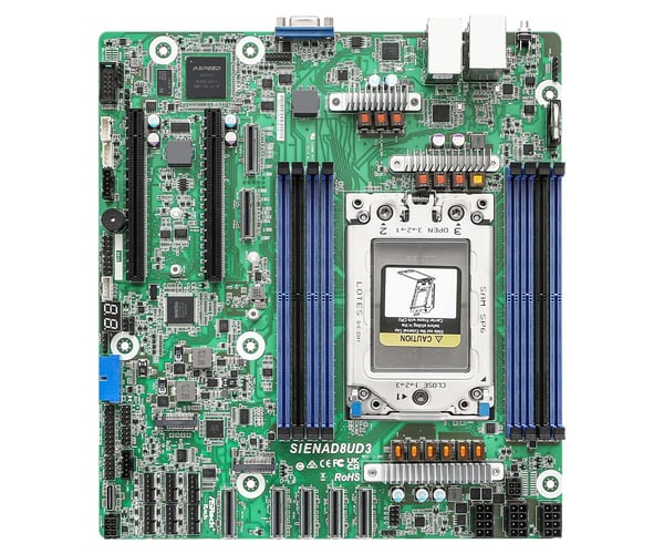 ASRock Rack SIENAD8UD3 moderkort EPYC 8004 Socket SP6 micro-ATX DDR5 96 GB