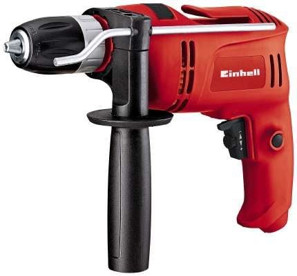 Einhell 4006825602166, Elektrisk skrutrekker, Pistolhåndtak, Hurtigutløsende chuck, Sort, Rød, 2600 RPM, AC
