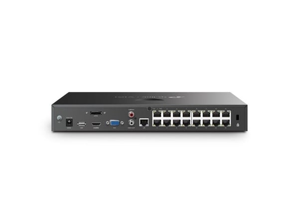 TP-Link VIGI VIGINVR2016H-16MP4TB, 16 kanavaa, 3840 x 2160 pikseliä, 16 kanavaa, 720p, 1080p, 2160p, 3840x2160/30Hz, 1920x1080/60Hz, 1680x1050/60Hz...