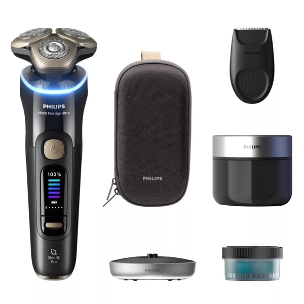 Philips i9000 Prestige Ultra XP9400 - Rakapparat - sladdlös - bläcksvart