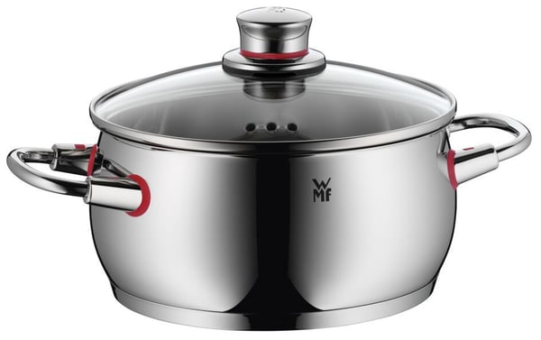 WMF Quality One 07.7455.6380, Kattilasetti, Ruostumaton teräs, Ruostumaton teräs, Ruostumaton teräs, Ruostumaton teräs, Ruostumaton teräs