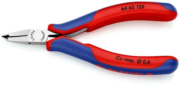 Knipex KP-6462120, Puukkopihdit, 1,1 cm, 2 cm, 7 mm, 7 mm, 7 mm, 17 mm