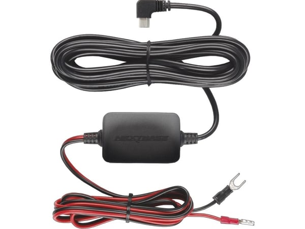 Nextbase Hardwire Kit - USB-strömkabelsats - svart - för Nextbase 322GW, 522GW