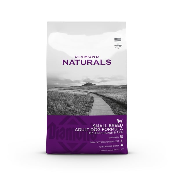 DIAMOND PET FOODS Diamond Naturals Small Breed Adult Dog Chicken & Rice 7,5 kg
