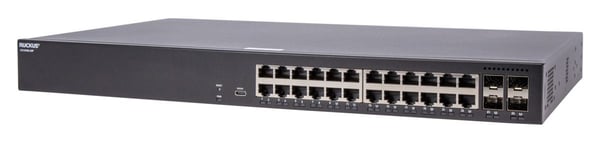 RUCKUS Networks ICX8100-24P-X, Håndtert, Gigabit Ethernet (10/100/1000), Strøm over Ethernet (PoE), Rack-montering, 1U