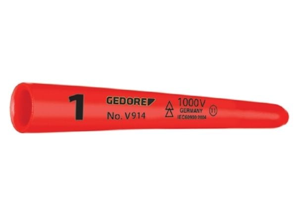Gedore V 914 1, Electric meter connection fitting, Punainen, Muovi, 1 kpl