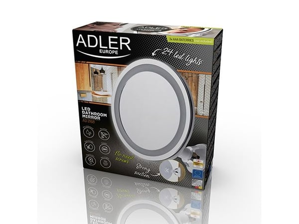 Kosmetisk spegel Adler badrums-LED (AD 2168)