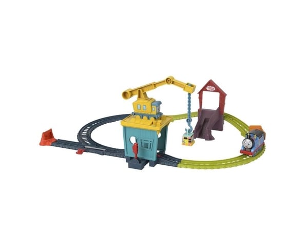 Thomas og vennene-lekesettet "Carly og tranen Sandi"