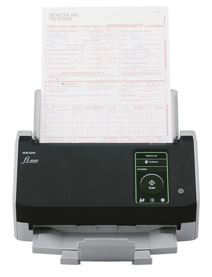 Ricoh fi-8040 dokumentskanner 40 ppm/80 ipm, tosidig, 50-arks ADF