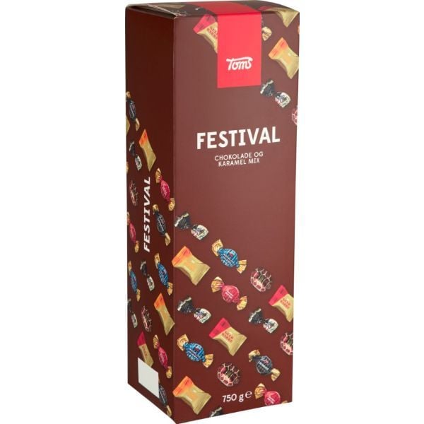Suklaa Toms Festival Mix, 750 g