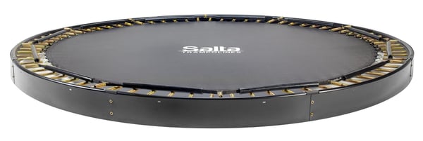 Salta 5065A, Trampoliini maanpinnan yläpuolella, Pyöreä, 120 kg, 5 vuosi/vuosia, Musta