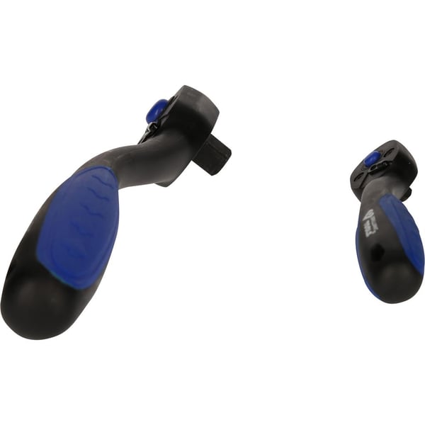 KS TOOLS Werkzeuge-Maschinen GmbH Käännettävä räikkäsarja, 2-osainen, 1/4", 1/2 (BT023002)