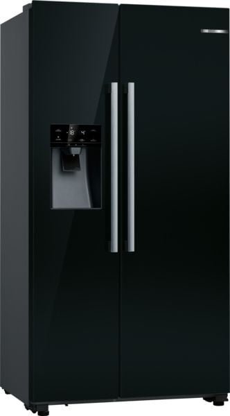 Bosch KAD93ABEP side-by-side-kjøleskap 562 L E 90,8 cm, svart