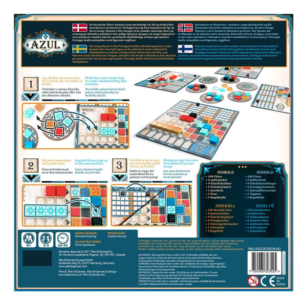Azul (Dansk/Nordic)