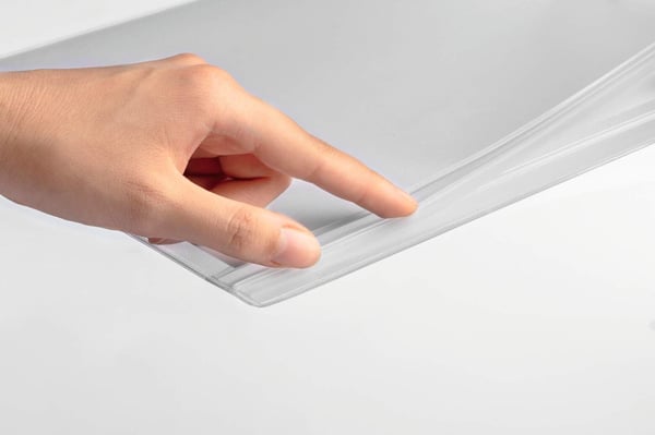 Vanntett informasjonslomme A4 magnetisk - 5 stk./pakning