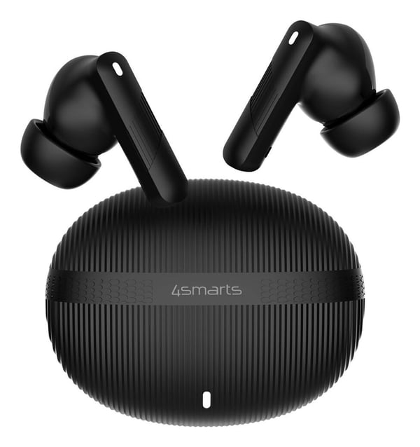 4smarts SkyBuds Pro ANC, True Wireless Stereo (TWS), Samtal/musik/sport/vardag, 40 g, Headset, Svart