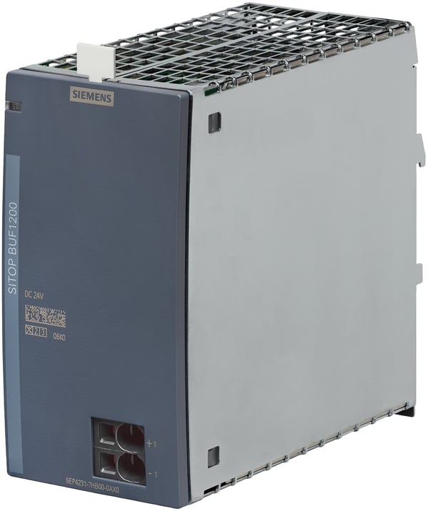 Siemens SIEM 6EP4231-7HB00-0AX0 Puffermodul SITOP BUF1200 Puffer- kapazität 300 ms/40, Valmiustila (ilman yhteyttä), CE, RoHS, REACH, 135 mm, 220 m...