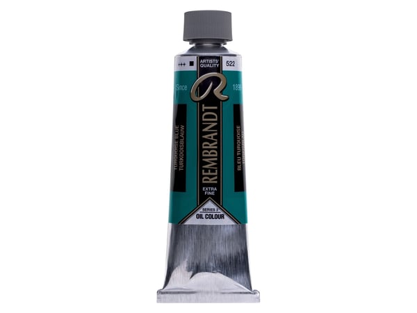 Rembrandt oljefargetube Turquoise Blue 522