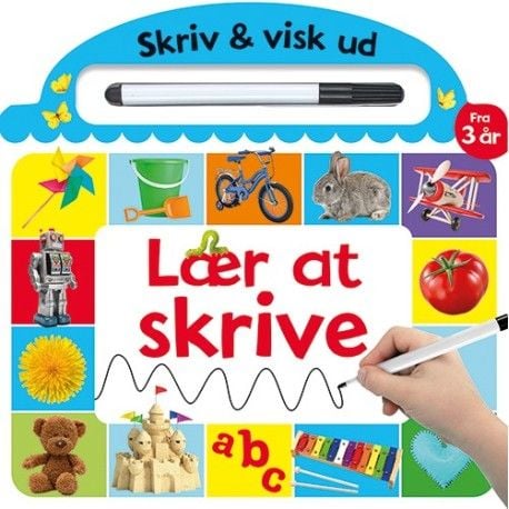 Skriv og visk ut – Lær å skrive