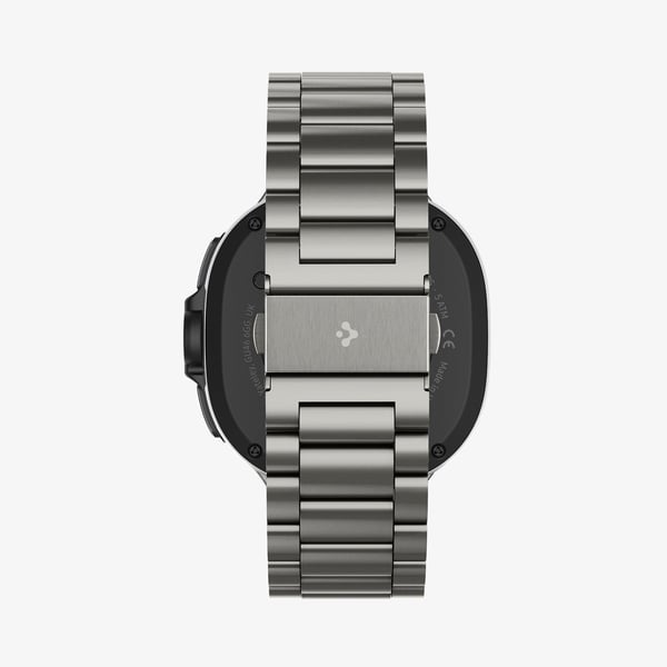 Spigen Modern Fit Titanium, Band, Smartwatch, Metallisk, Samsung, Galaxy Watch 8 (40mm), Rostfritt stål