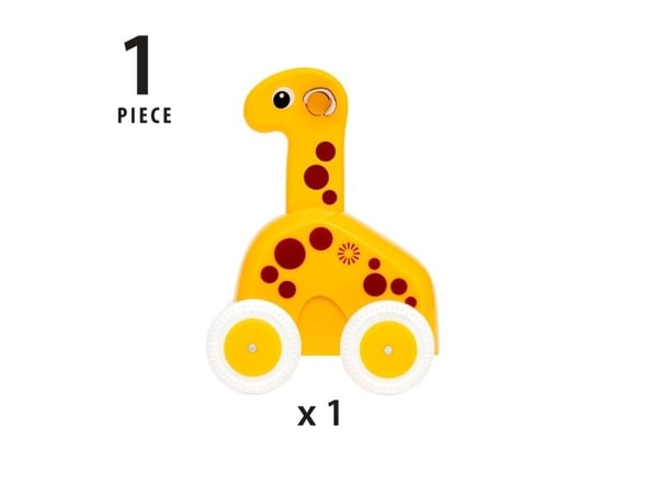 BRIO 30229 Push &amp; Go kirahvi (Push &amp; Go Giraffe)