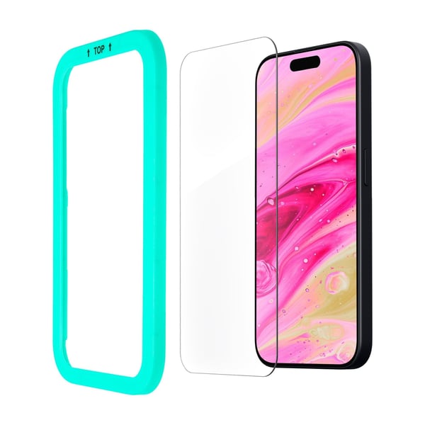 LAUT PRIME GLASS skjermbeskytter i klart glass for iPhone 16
