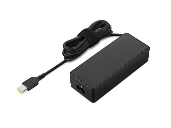 Lenovo ThinkCentre II - Strømadapter - AC - 90 watt - Indonesia, Korea - svart - for IdeaCentre AIO 3 24; 3 27; ThinkCentre M70q Gen 2; M90q Gen 2;...
