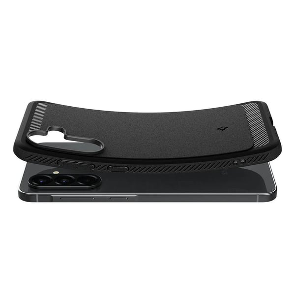Spigen Rugged Armor, Etui, Samsung, Galaxy A56 5G, 17 cm (6.7"), Sort