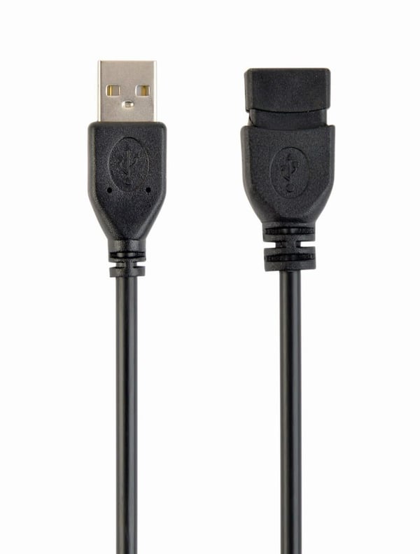 Gembird CCP-USB2-AMAF-6 - USB-förlängningskabel - USB (hona) till USB (hane) - 1.8 m - formpressad - svart