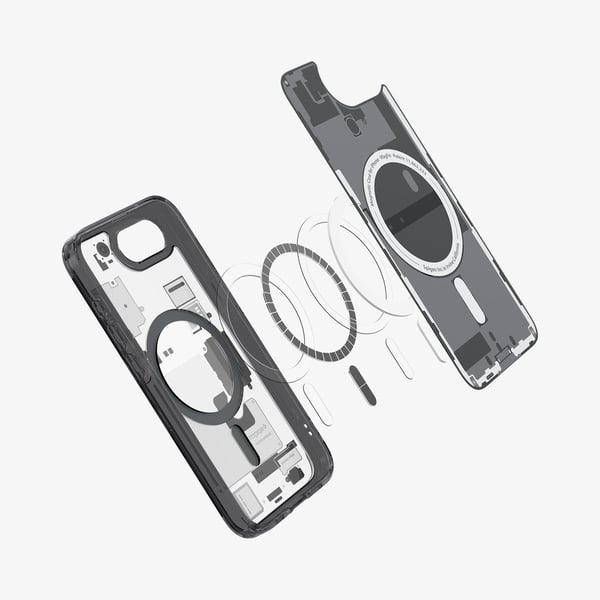 Spigen Ultra Hybrid Zero One (MagFit), suojakuori, Apple, iPhone 16e, 15,5 cm (6.1"), Laji